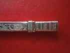 J6390 Antique Dutch   833 Silver Needle Case   See Description