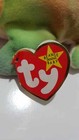  very Rare Errors  Ty Beanie Baby 9 Inch Rainbow The Iguana Chameleon Toy