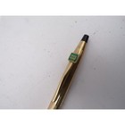 Cross 1 12 10k Gold Filled Mechanical Pencil Pinstripe Vintage Logo Emblem Usa