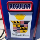 Cadillac Replica 1950 s Tokheim Gas Pump Display Blue Red Silver Gas Oil 2 5ft