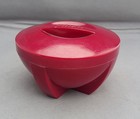 Vintage Fawn - Red Baklelite Shaving Soap Container - With Soap
