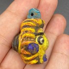Genuine Ancient Phoenician Thalassocratic Face Glass Bead