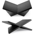 X-shaped Wooden Book Holder Stand Reading Display Cookbook Bible Magazine New