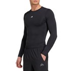 Adidas Techfit Compression Training Long Sleeve Longsleeve Top Mens Black  Sb115