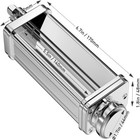 Pasta Attachment For Kitchenaid Stand Mixer Stainless Steel Sheet Roller