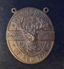 Improved Order Of Red Men Iorm Badge  medallion Brass