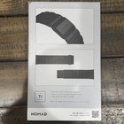 Nomad Titanium V2 2021 Band Strap For Apple Watch Series - 42 44 45 49 - Black
