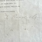 Theodore Roosevelt   Psa   Autograph Metropolitan Letter Signed   1916
