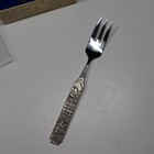 Konge Tinn Norwegian Pewter -  390 Kakegafler - 6 Dessert Cake Forks - Viking