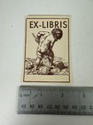 Vintage 1930-50s Ex-libris Bookplate Rare