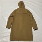 Vintage Montgomery Tibbett Beige Camel Wool Toggle Duffle Jacket Mens Sz 42