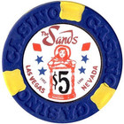 5 Sands Casino Fantasy Chip Las Vegas Nevada Collectible Chips  
