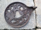 Antique All Stoves Cast Iron Wood Stove Warming Shelf Trivet