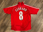 Liverpool Premier League Authentic Adidas 2007-2008 Sz Sm  8 Gerrard