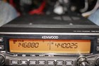 Kenwood Tm-v71a Dual Band Vhf uhf Fm Transceiver W bracket  Dc Cable  Mic  Box