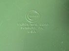 Vintage Wilson Wil-hold Green Base Clear Lid Plastic With 2 Trays Usa Sewing Box
