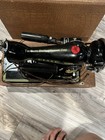 Serviced Heavy Duty Vtg Singer 15 Clone Sewing Machine Black  green Deluxe