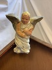 Vintage 22pc Chalkware Nativity Figures   Animals Made In Japan Stable W  Light