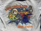 Vintage Disney Kids Shirt Size 4 Blue Ringer Buzz Lightyear He Man Magic Kingdom