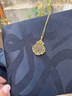 Authentic Worn Kaaba Kiswa Pendant     Rare Islamic Collectible Jewelry   Gold