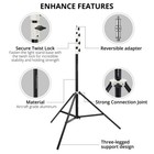 Flashpoint Pro Air-cushioned Heavy-duty Light Stand  white  13    fp-s-13-wh-v2