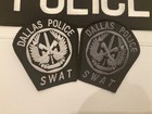 Rare Set 3 Dallas Police Swat Srt State Texas Tx Subdued 