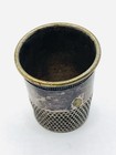 Vintage Old Brass Sewing Thimble J1
