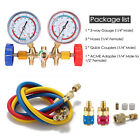 R-134a R-22 R-12 Hvac A c Manifold Gauge Set Air Refrigeration Recharge Kit S9q8