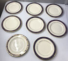 Minton Fine Bone China Edinburgh Dark Blue Bread Side Plate Mint Condition