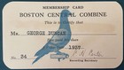 1937 Pigeon Racing Membership Boston And 1930 Immigrant Id Card Lot Of 2 Scot