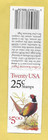 Stamp Booklet Us  Pheasant  25 Cent Stamps  20 Stamps In Booklet