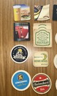 Lot Of 23 Mixed Beer Coasters Bar Craft Brewery Or Drink Coasters
