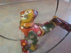 Vintage Linemar Tin Mechanical Wind Up Hoop Clown