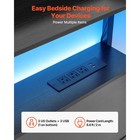 Uimoso Queen Bed Headboard With Storage  Led Lighting  And Charging Ports