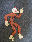 Vintage Reddy Kilowatt Plastic Figure Business Card Holder - No Stand