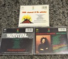 Bob Marley Reggae Cd Lot Natty Dread Survival   Uprising