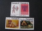Canada Stamp Set Scott   566-569 Never Hinged Unused Lot 2