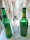 Dprk Taedonggang River And Pyongyang  Bottle And Beer Glass  new With Box 