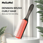 9-row Detangling Hair Brush Detangler Hairbrush Scalp Massager Straight Wet Comb