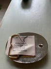 Oregon State Police 60th Anniversary Belt Buckle 1991 Silver And Gold New Osp