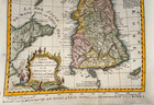 Korea 1749 Nicolas Bellin Nice Detailed Antique Map In Colors 18th Century