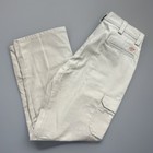 Dickies Men s Relaxed Fit Straight Leg Carpenter Cargo 32x33 Snap Pocket Pants
