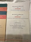 Singer Student s Manuals Set Of 4 Copyright 1960