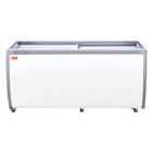 20 Cu ft Commercial Ice Cream Display Case Gelato Dipping Freezer Cabinet