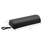 Saloniture Half Round Neck Massage Table Bolster Pillow Pad - 13 X 6 X 3 Inch   