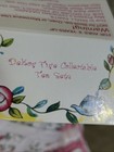 Delton Pink Rose Pattern Porcelain Child Tea For 2 Tea Set White Basket