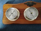 Vintage Springfield Usa  Thermometer Barometer Hygrometer Works   