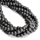 Gray Hematite Matte Round Beads 2mm 3mm 4mm 6mm 8mm 10mm 12mm 15 5  Strand