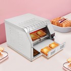 1900w Electric Countertop Bread Oven Commercial Conveyor Bread Oven 300 Slices h