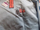 Men s Vineyard Vines Americana Ss Cotton Light Blue Dogs Jake Tee New Size Xxl